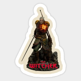 the witcher geralt Sticker